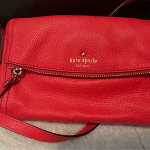 Kate Spade Vibrant Red Crossbody Bag